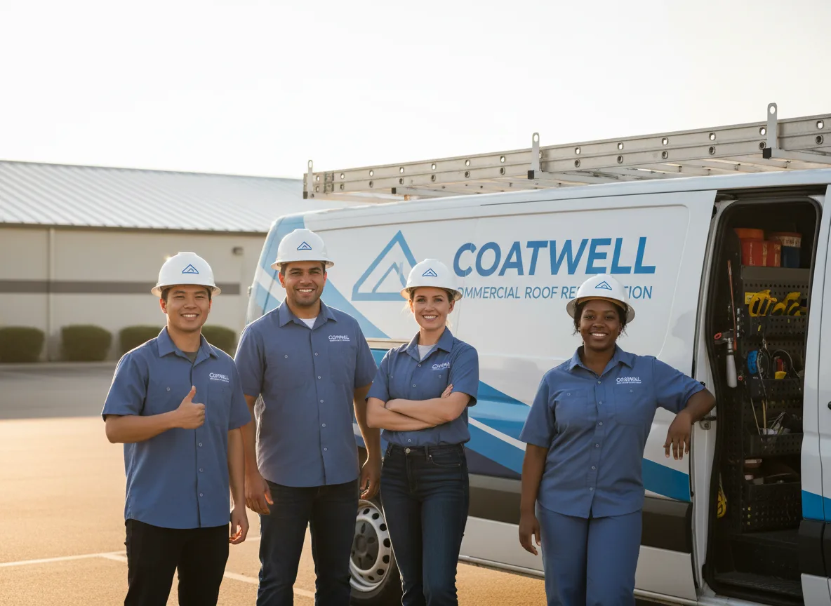 Commercial roof coating company in Udall, KS